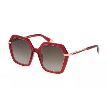 FURLA SFU691-5406NL Moteriški akiniai nuo saulės - Brown Gradient - 54/19/140 mm