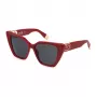 Furla SFU879-5409LB Moteriški akiniai nuo saulės - Acetatinis rėmelis, UV400 apsauga, 54 mm lęšiai