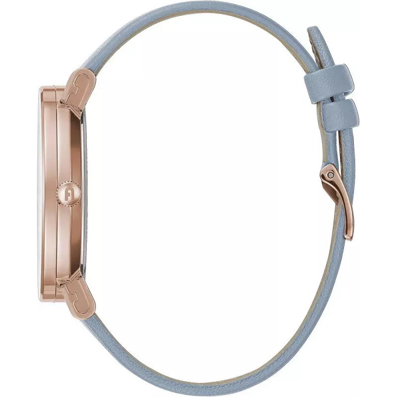FURLA Women's Arco Chain Watch WW00003005L3 38mm Rose Gold-tone Stainless Steel