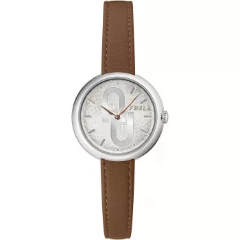 FURLA Women's Arco Chain Watch WW00005001L1 32mm Stainless Steel Silver