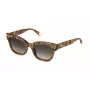 FURLA moteriški akiniai nuo saulės SFU814-520V83 Brown Havana Butterfly 52mm