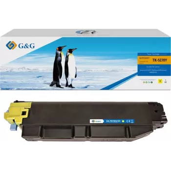 G&G Toner kompatibel mit Kyocera TK-5270Y
