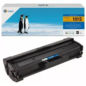 G&G suderinama tonerio kasetė, skirta Samsung MLT-D101S/HP SU696A (14181) - juoda, 1 500 puslapių