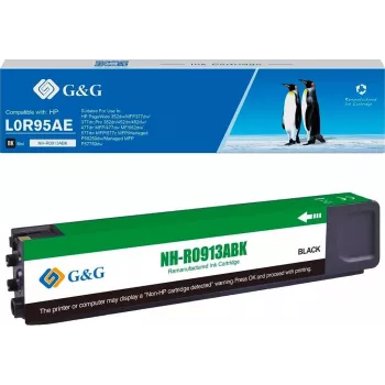 G&G rašalo kasetė, suderinama su HP 913A / F6T77AE, juoda (14399)