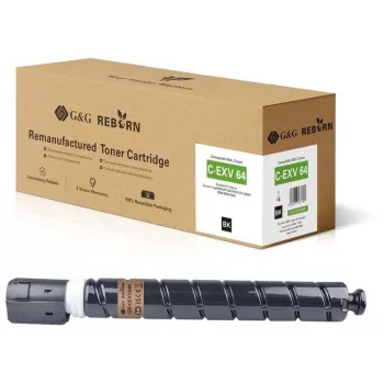 G&G Reborn Tonerio kasetė, suderinama su Canon C-EXV 64 (5753C002) juoda