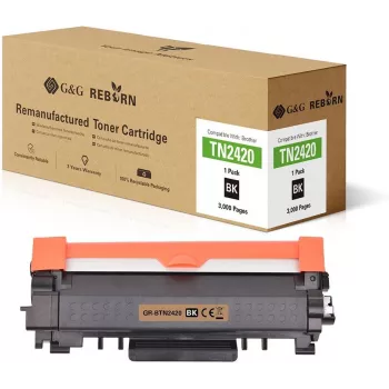 G&G Reborn Toner, suderinamas su Brother TN-2420 (juodas, 3 000 puslapių)