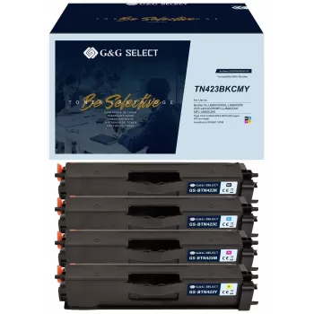 G&G Select Toner 4 rinkinys, suderinamas su Brother TN-423CMYK (21144)