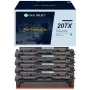 G&G Select XL Toner 4 rinkinys, skirtas HP 207X (juoda, žydra, rausvai violetinė, geltona) - suderinamas, didelės išeigos