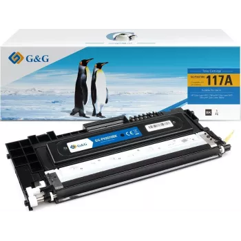 G&G Toner, suderinamas su HP 117A / W2070A, juodas (18450)