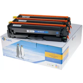 G&G Toner Multipack Color Compatible HP 201X/CF253XM Cyan, Magenta, Yellow