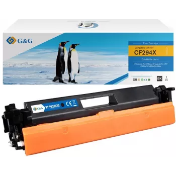G&G XL suderinama tonerių kasetė, skirta HP 94X/CF294X – juoda, didelės išeigos