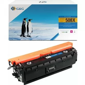 G&G XL Tonerio kasetė, suderinama su HP CF363X/508X - rausva, 9 500 puslapių