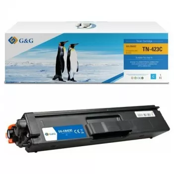 G&G XL Toner, suderinamas su Brother TN-423C Cyan