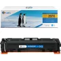 G&G XL Toner, suderinamas su HP 207X / W2211X (su lustu) (19462) - Cyan