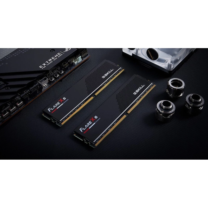 G.Skill Flare X5 256 GB (4 x 64 GB) DDR5-6000 CL34 stalinio kompiuterio atminties rinkinys - matinė juoda