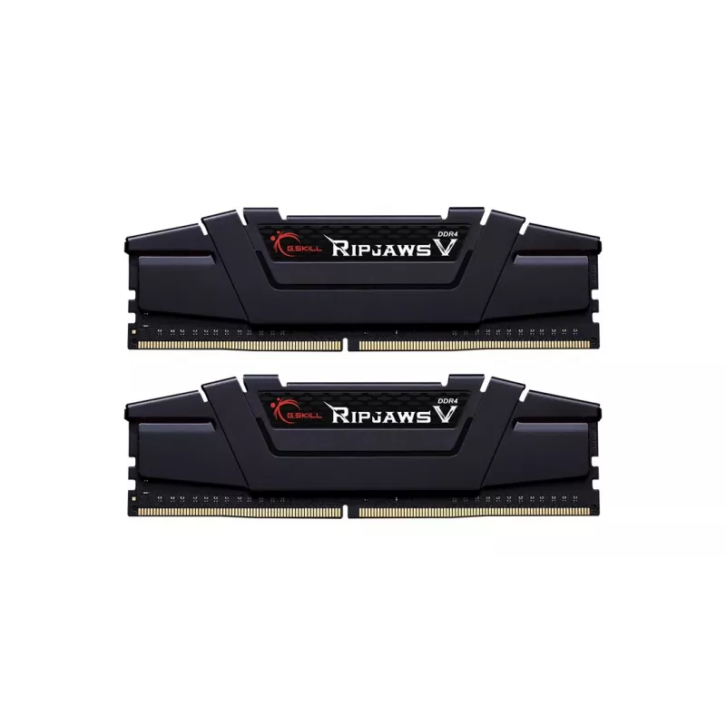 G.Skill Ripjaws V 64GB (2x32GB) DDR4 3200MHz CL16 stalinių kompiuterių atminties rinkinys - juoda
