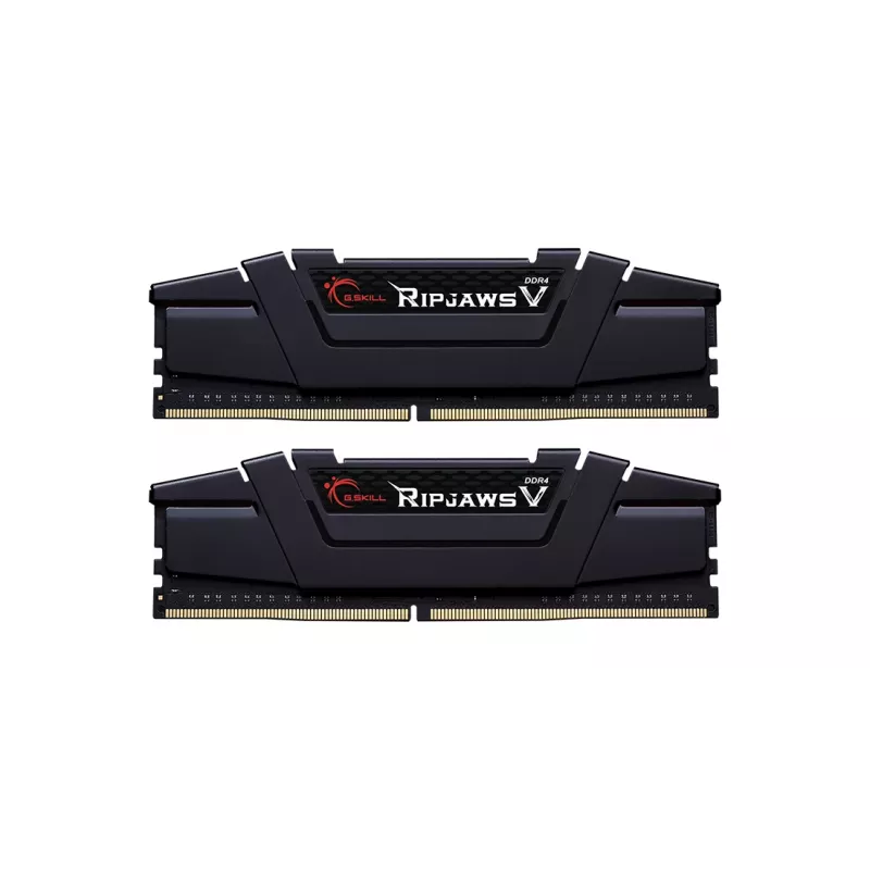 G.Skill Ripjaws V 64GB (2x32GB) DDR4 3600MHz CL18 stalinių kompiuterių atminties rinkinys - juoda