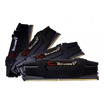 G.Skill Ripjaws V DDR4 rinkinys 128GB (4x32GB) 3200MHz CL16-18-18-38 1.35V Quad Channel darbalaukio atmintis