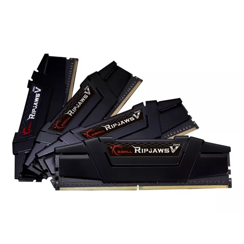 G.Skill Ripjaws V DDR4 rinkinys 128GB (4x32GB) 3200MHz CL16-18-18-38 1.35V Quad Channel darbalaukio atmintis