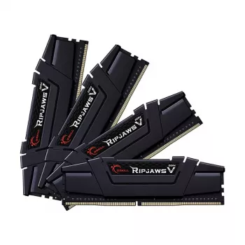 G.Skill Ripjaws V DDR4 rinkinys 128GB (4x32GB) 3200MHz CL16-18-18-38 1.35V Quad Channel darbalaukio atmintis
