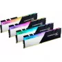 G.Skill Trident Z Neo 128GB (4x32GB) DDR4 3600MHz CL18 stalinio kompiuterio atminties rinkinys - juodas/sidabrinis RGB