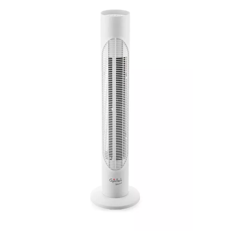 Gallet GALVEN82T bokštinis ventiliatorius 45W 23cm 3 greičiai osciliacija nuotolinio valdymo pultas baltas