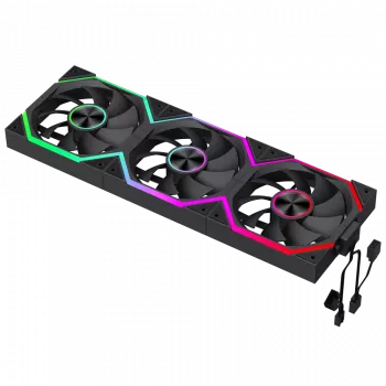Gamemax FN12A-N2 WL korpuso ventiliatorius juodas