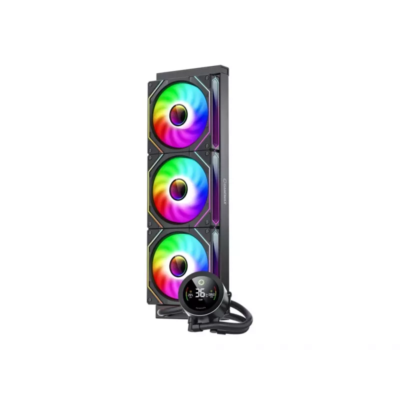 GAMEMAX ICEBURG 360 DIGITAL BK CPU Liquid Cooler, Juoda