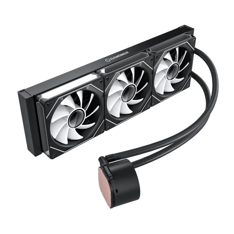 GAMEMAX ICEBURG 360 DIGITAL BK CPU Liquid Cooler, Juoda