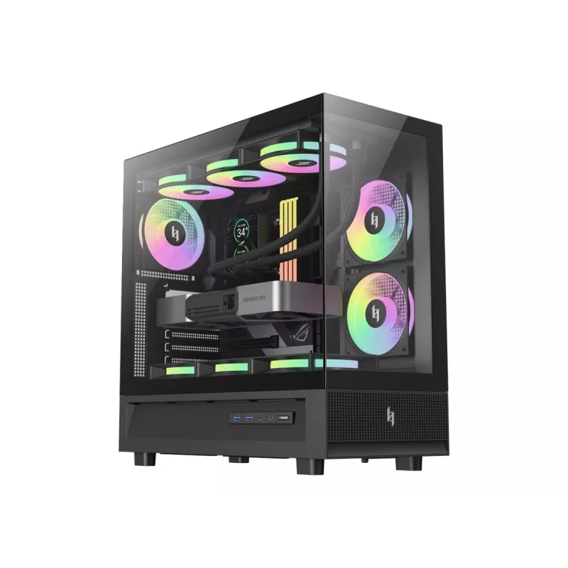 Gamemax NEX C51 BK ATX/BTF kompiuterio korpusas