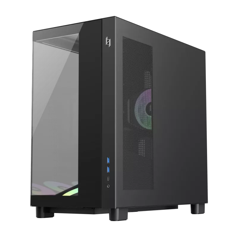 Gamemax NEX C53 BK ATX/BTF korpusas