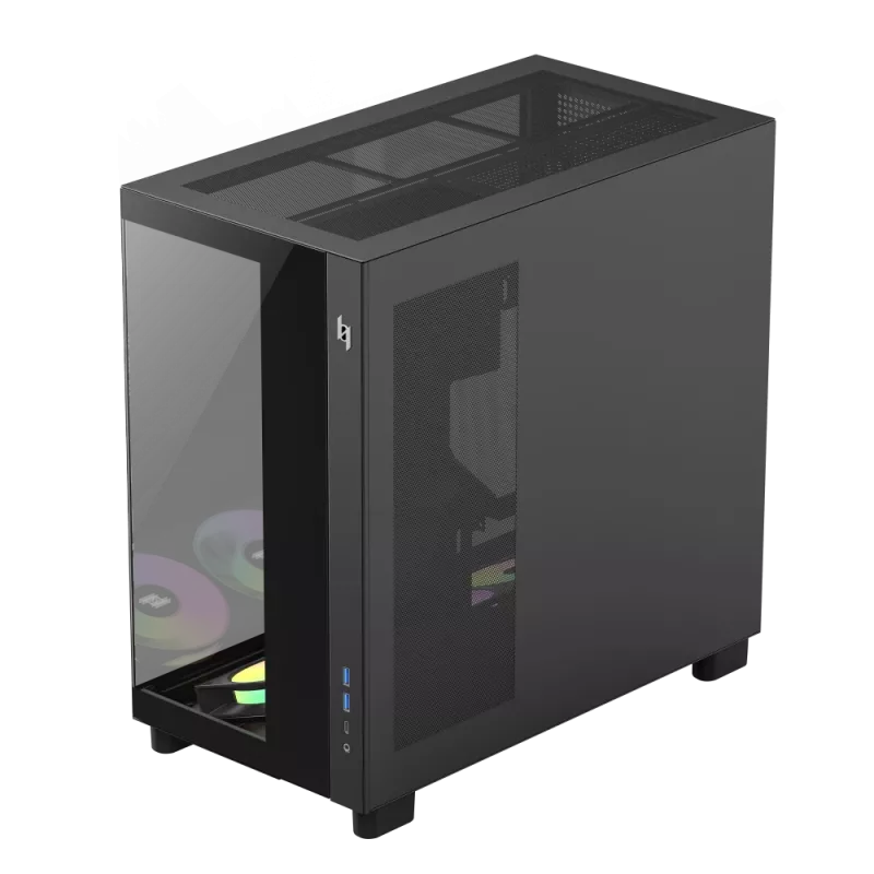 Gamemax NEX C53 BK ATX/BTF korpusas