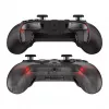 GameSir Cyclone 2 trijų režimų belaidis žaidimų valdiklis su Hall Effect lazdelėmis ir gaidukais, RGB apšvietimu, programuojamais galiniais mygtukais, 6 ašių giroskopu, 20h baterija - juodas
