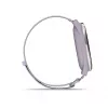 Garmin Approach J1 sidabrinis aliuminio apvadas su alyvine „ComfortFit“ audinio juostele