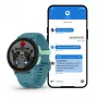 Garmin Bounce 2 GPS Wi-Fi LTE vaikiškas laikrodis, turkio spalvos