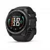 Garmin fenix 9 - 51 mm, anglies pilkos DLC titano su juodu silikono dirželiu 010-04763-11