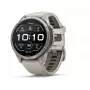 Garmin Fenix 9 Pro – 43mm Titanas su rūko pilkos/tamsaus smiltainio silikono apyranke