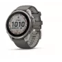 Garmin fenix 9 Pro – inReach, Solar, 47mm Titanium su Pebble Grey silikoniniu dirželiu