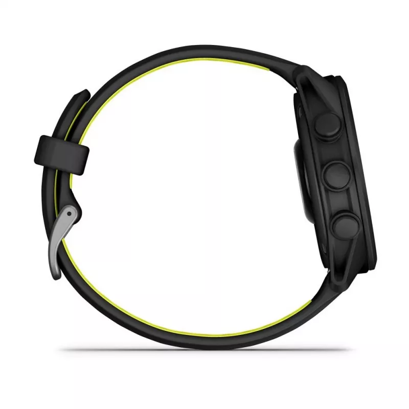 Garmin Forerunner 170 Music, juodas su juodu/amp geltonu dirželiu