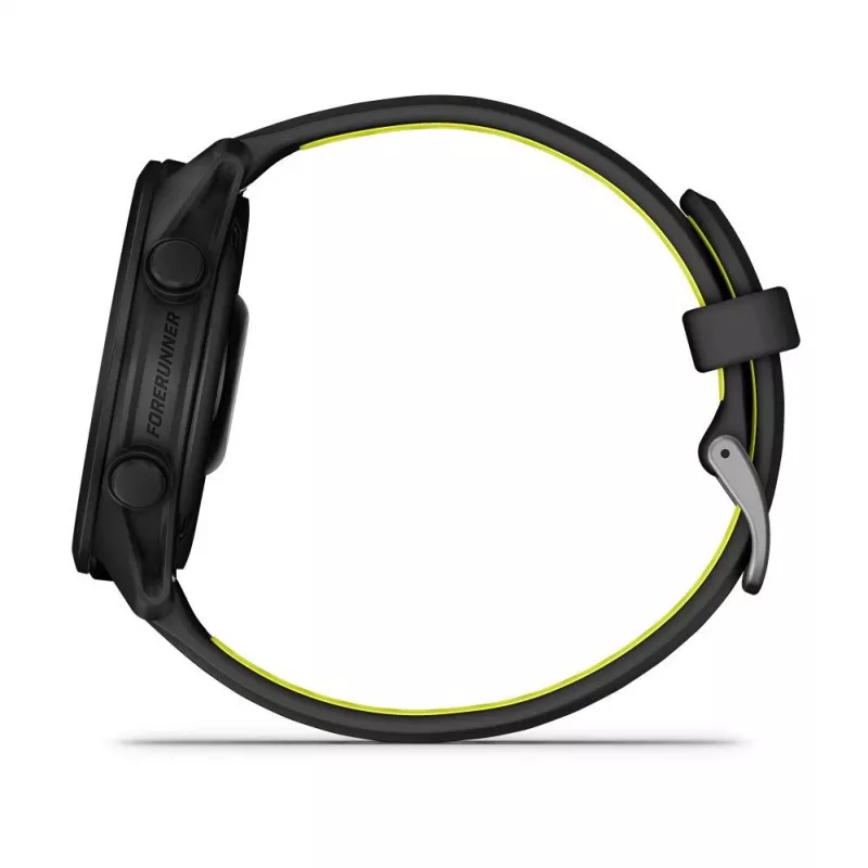 Garmin Forerunner 170 Music, juodas su juodu/amp geltonu dirželiu