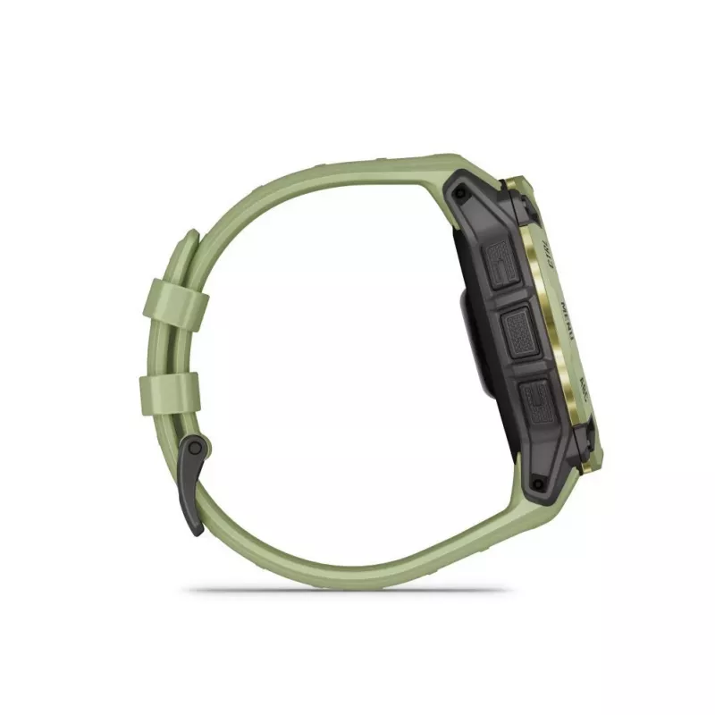 Garmin Instinct 3 50mm AMOLED Fern Green Smartwatch su Fern Green silikoniniu dirželiu