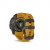 Garmin Instinct 3 Solar 45mm GPS Smartwatch Sunburst su Sunburst/Pilka juosta