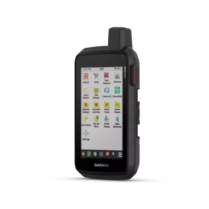 Garmin Montana 710i atsparus GPS jutiklinis delninis su inReach technologija