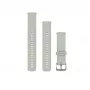 Garmin Greitai Nuimamas Silikoninis Laikrodžio Dirželis 18mm Sage Gray