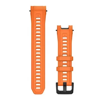 Garmin QuickFit 22 mm silikoninis laikrodžio dirželis, juodas, skirtas Fenix, Epix, Forerunner, Instinct, MARQ, Tactix ir kt.
