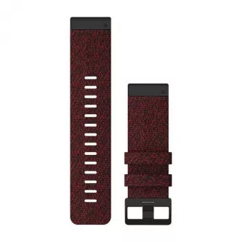 Garmin QuickFit 26 laikrodžio dirželis, šiltai raudonas nailonas