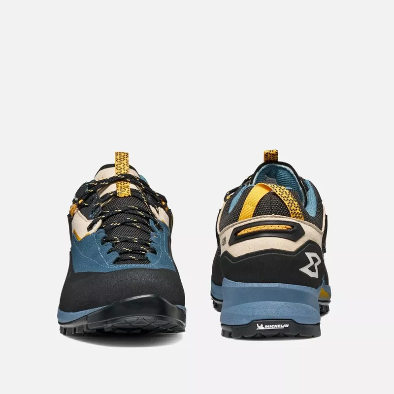 Garmont Akron GTX privažiavimo batai Fin Blue Citrus Orange EU 42.5