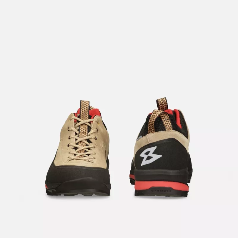 Garmont Dragontail WP Hiking Shoes - Cornstalk Beige/Tomato Red - EU 46