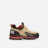 Garmont Dragontail WP Hiking Shoes - Cornstalk Beige/Tomato Red - EU 46
