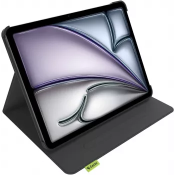 Gecko Covers Cactus Cover Tablet Folio Case, skirtas Apple iPad Air 13 colių (2024–2026) – juoda